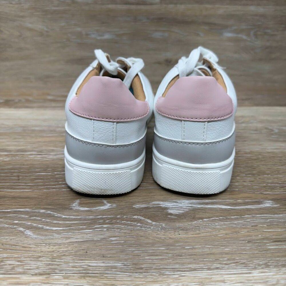 Dolce Vita Anibel White Lace Up Court Sneakers Women's Size 10 - Picture 3 of 6